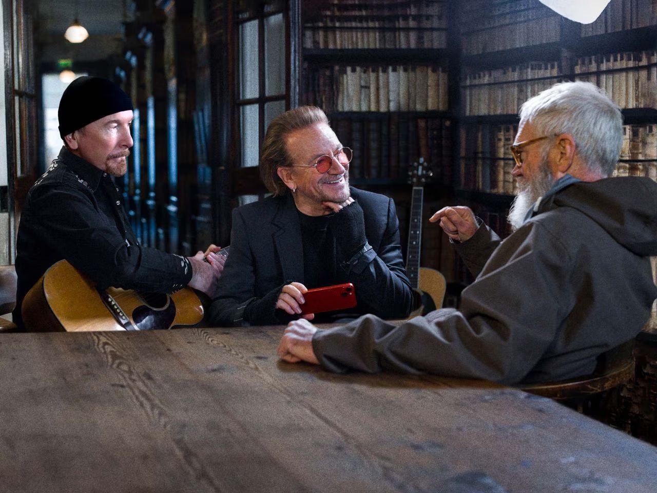 Bono & The Edge: A Sort of Homecoming with Dave Letterman – Main movie still
